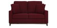 Diego 2 Seater Sofa in Garnet Red Colour Diego 2 Seater Sofa in Garnet Red Colour