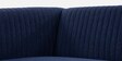 Diva Fabric 2 Seater Sofa In Cobalt Blue Colour