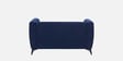 Diva Fabric 2 Seater Sofa In Cobalt Blue Colour