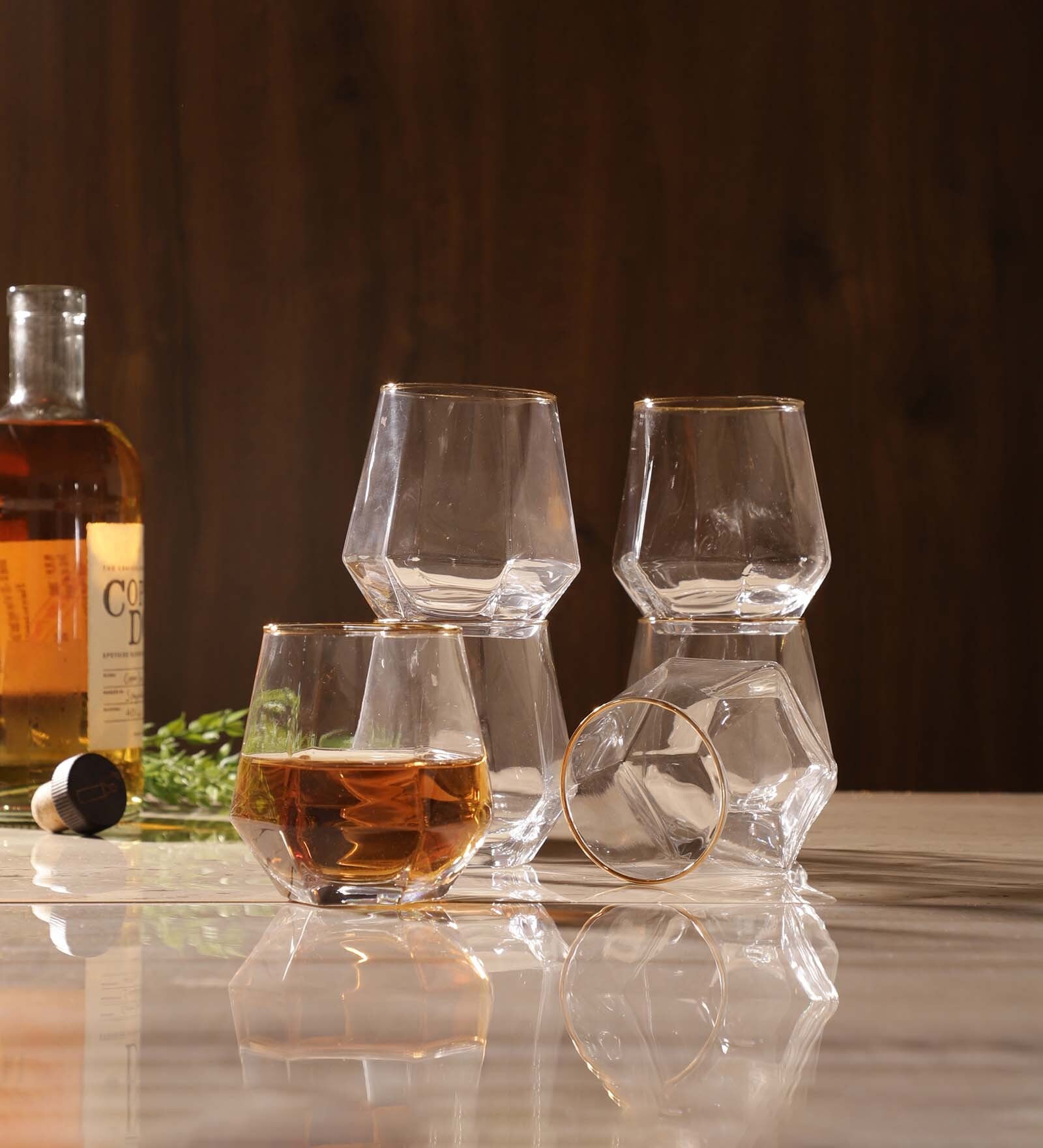 Diamond Cut 310ml (Set of 6) Whiskey Glass