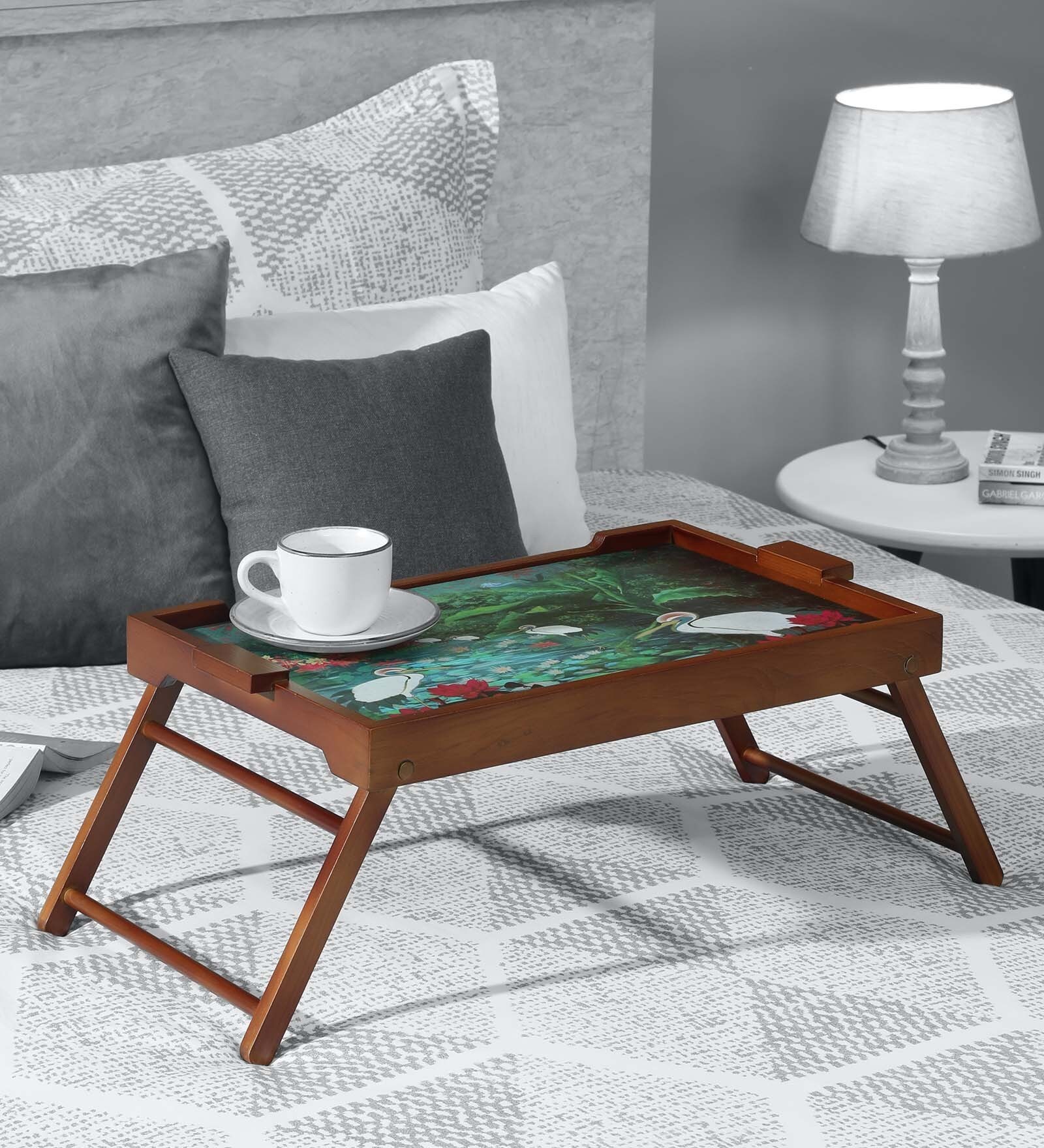 Buy Digital Printed Portable Table in Brown Colour at 27% OFF by ...