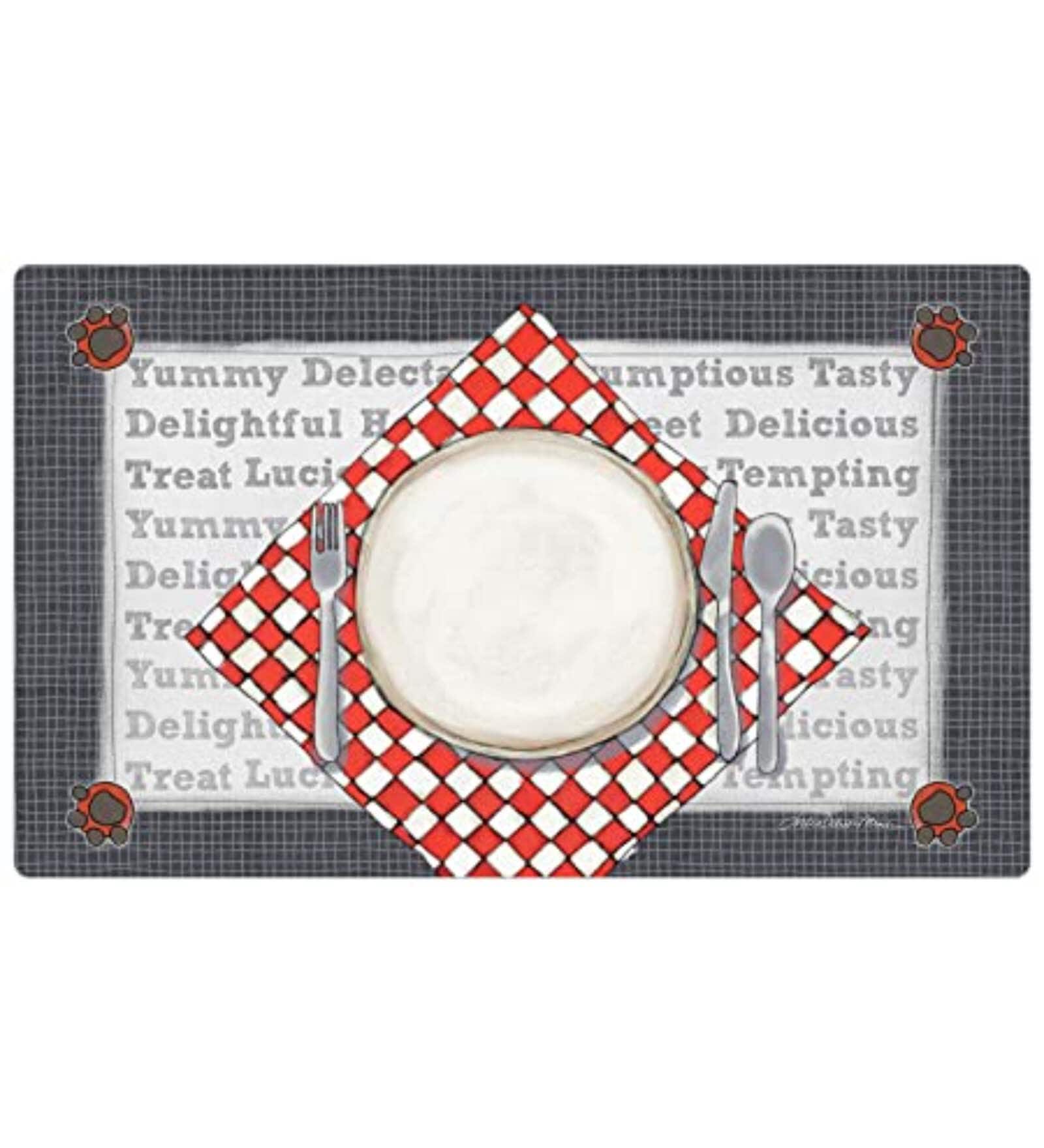 Buy Dinner Plate Multicolour Fabric Pet Placemat at 20 OFF by Drymate