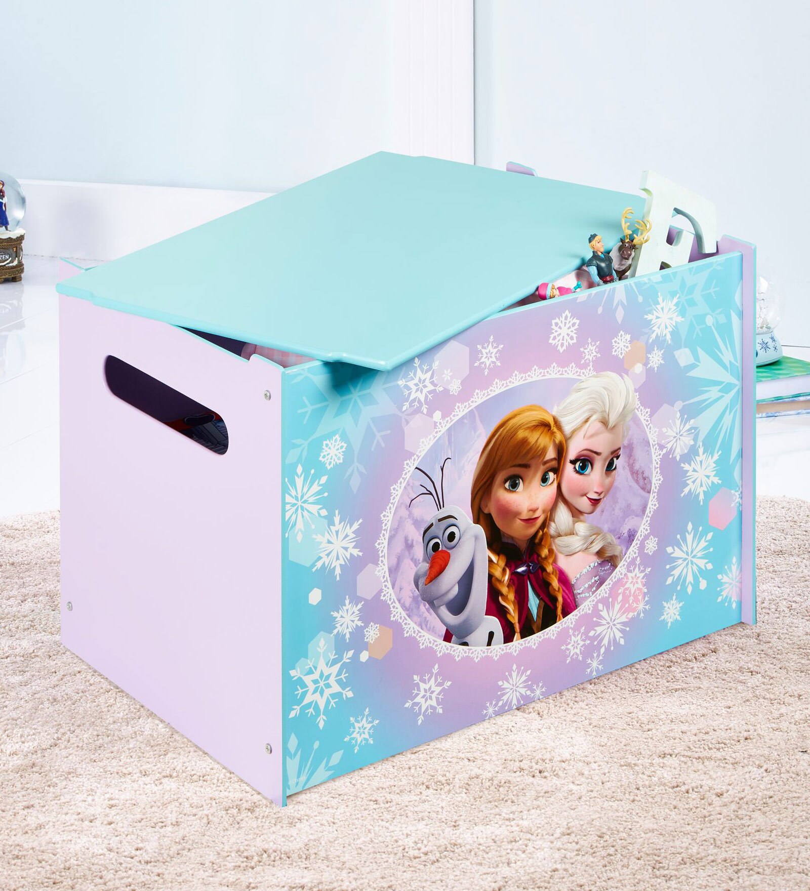 Buy Disney Frozen Storage Box in Blue at 20 OFF by Cot & Candy Pepperfry