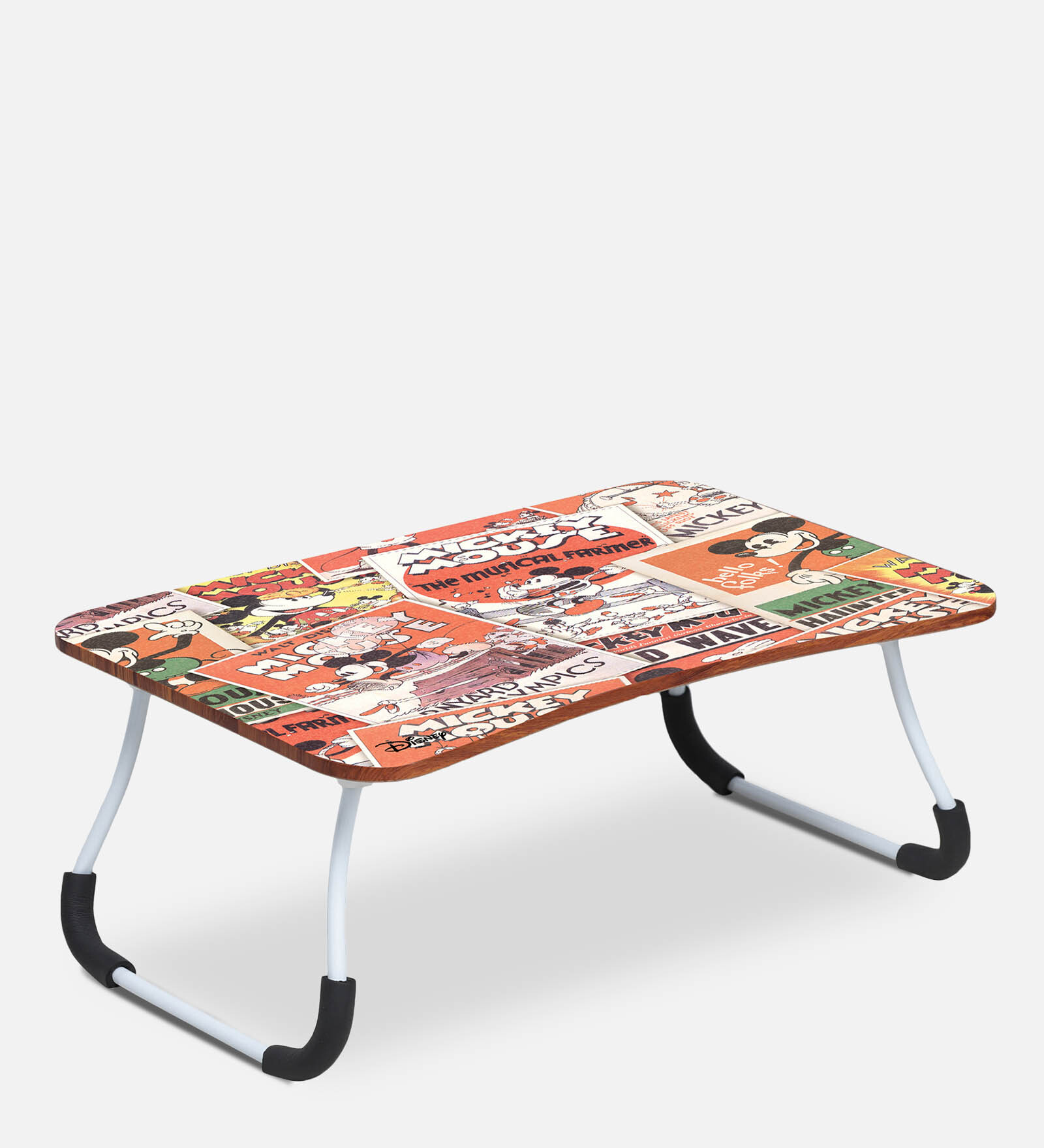 Disney Mickey Mouse Foldable Laptop Table In MultiColour