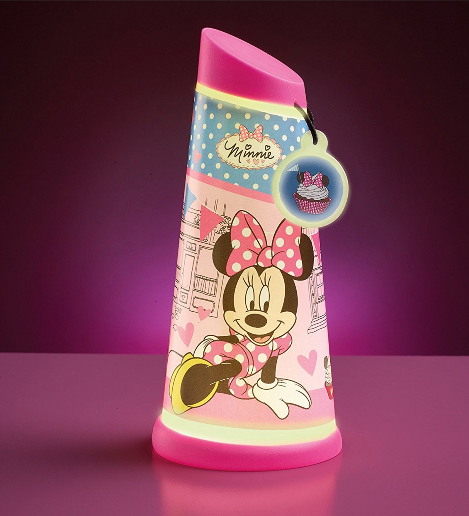 Disney Minnie Mouse Motion Activated Table Lamp Disney Minnie Mouse Motion Activated Table Lamp