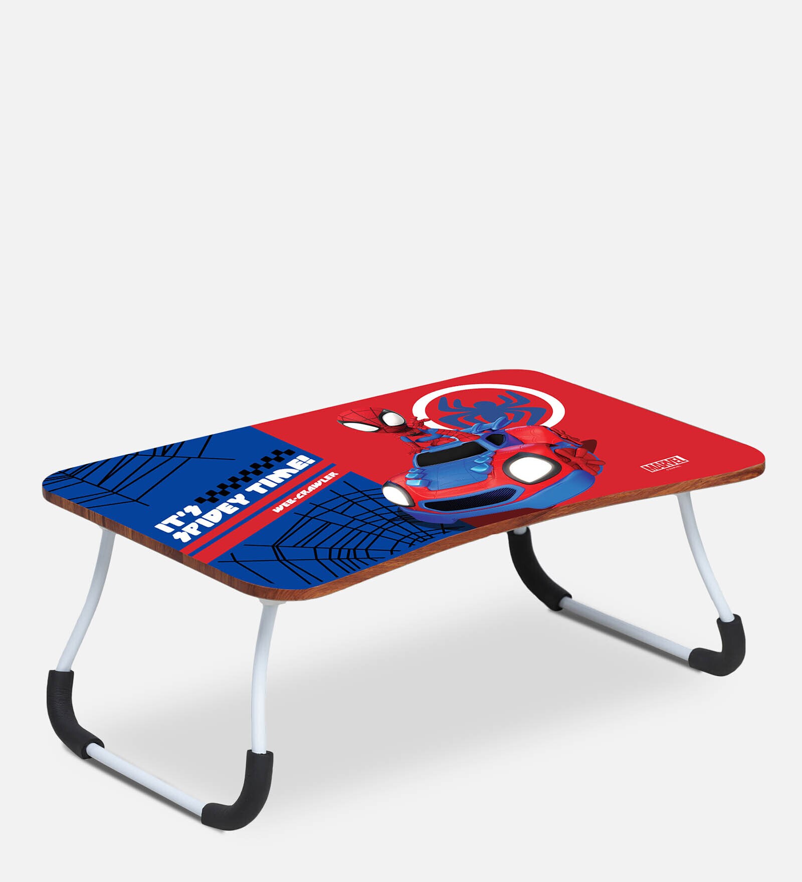 Spydercraft Computer Table Buy Disney Marvel Spider byMan Foldable Laptop Table In Red and Blue at ...