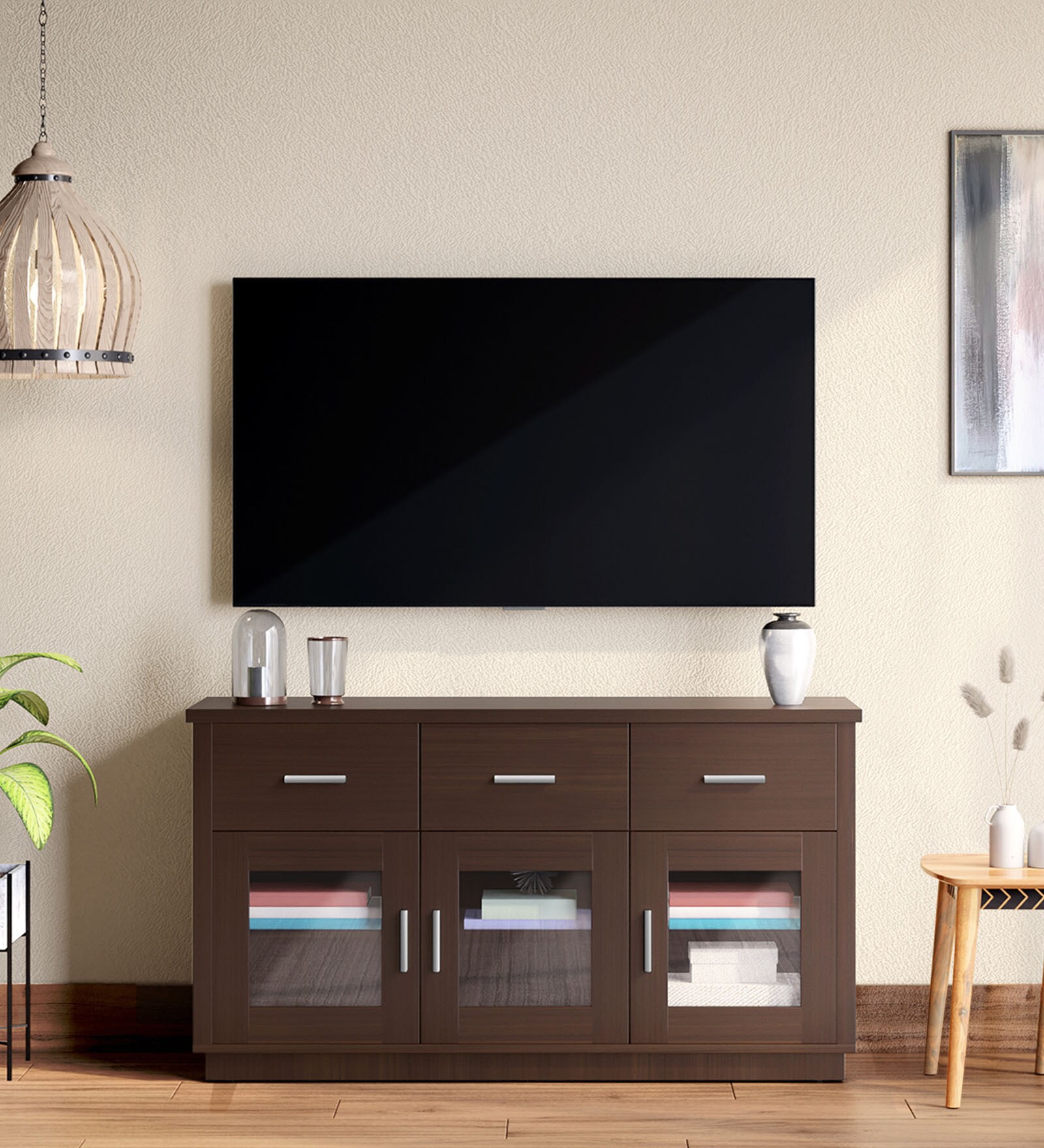 Display Expo Sideboard in Cherry Finish
