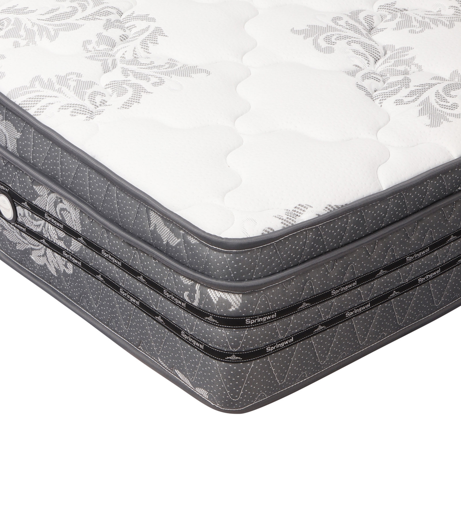 Divinity 10 Inch Single Size Pocket Spring Mattress in White Colour