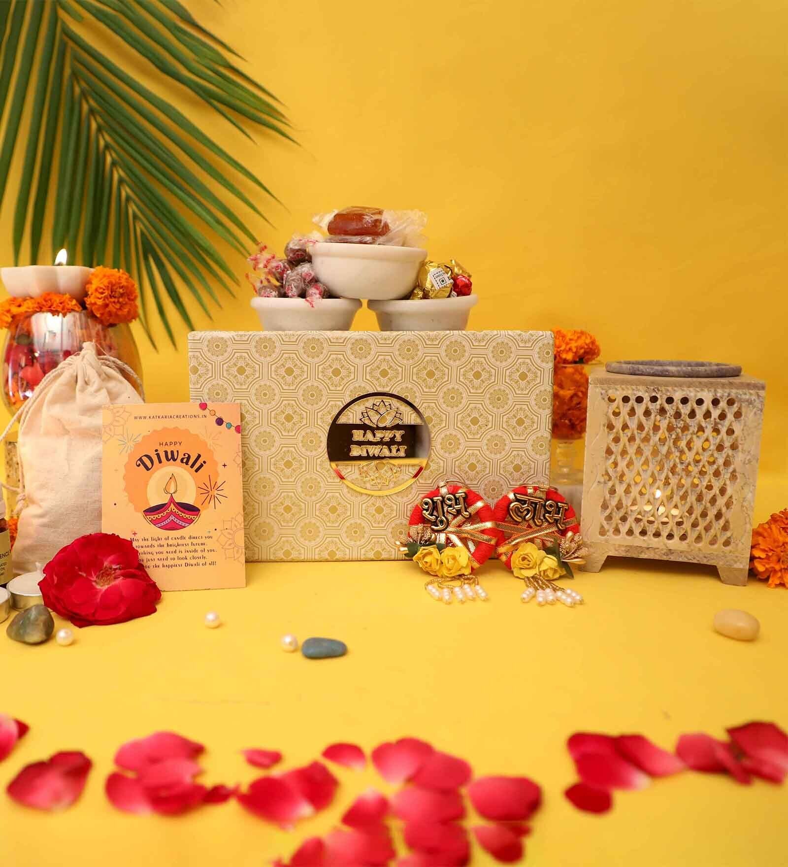 Diwali Gift Hamper With Jali Aroma Gift Hamper