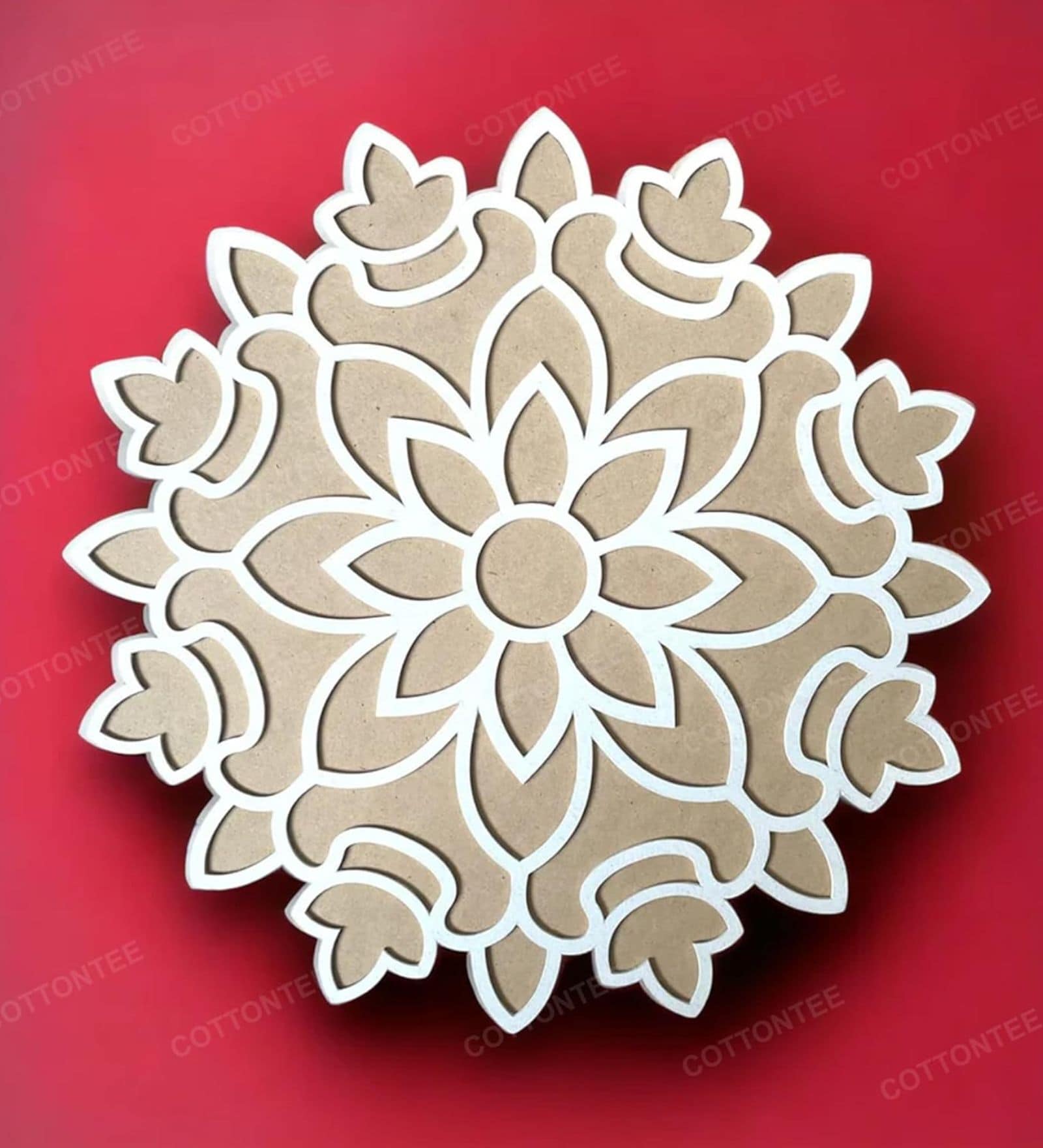 Diwali Rangoli Stencil Mat for Door Entrance Decoration
