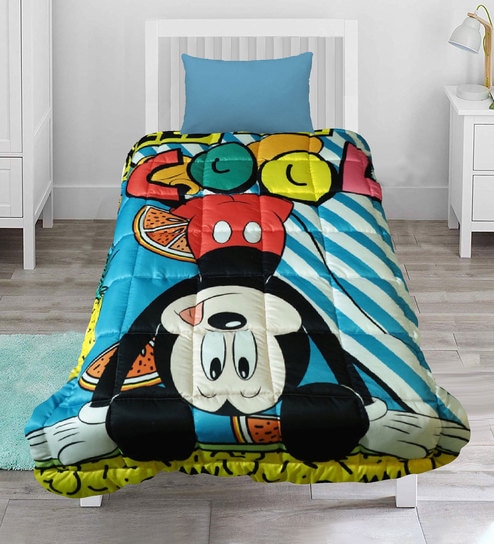 Buy Disney Mickey Mouse Toddler Size 100 Cotton Comforter By Cot