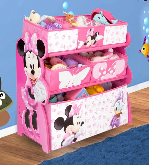 Buy Disney Minnie Mouse Multi Bin Organiser In Multi By Cot