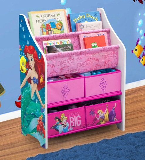 Buy Disney Princess Book Toy Organiser In Multi Colour By Cot
