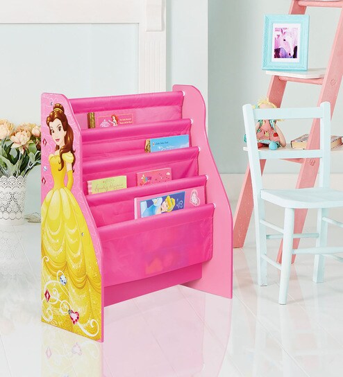 Buy Disney Princess Sling Bookcase In Multi Color By Cot Candy
