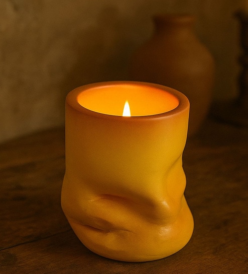 Distress Shape Modern Design Clay Jar