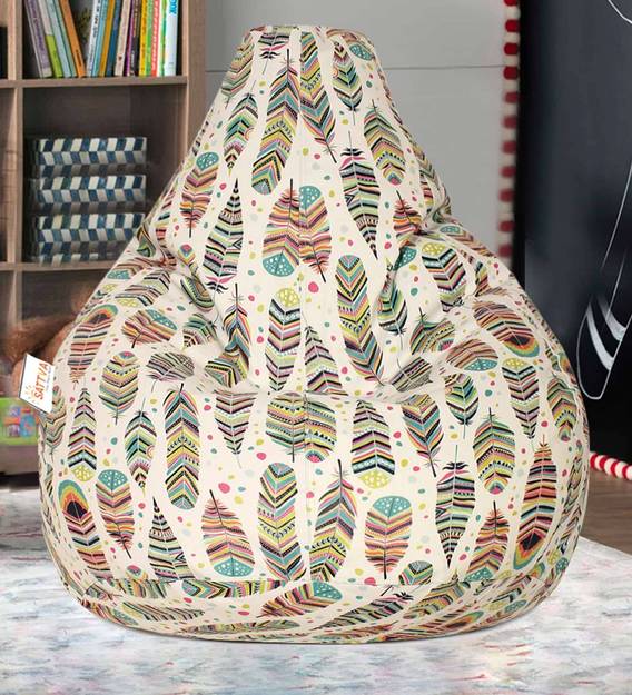 feather bean bag chair