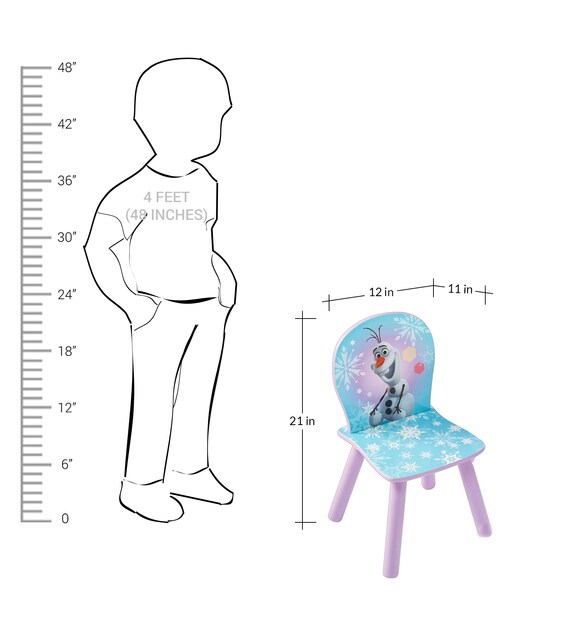 Buy Disney Frozen Table and 2 Chairs Set by Cot & Candy ...