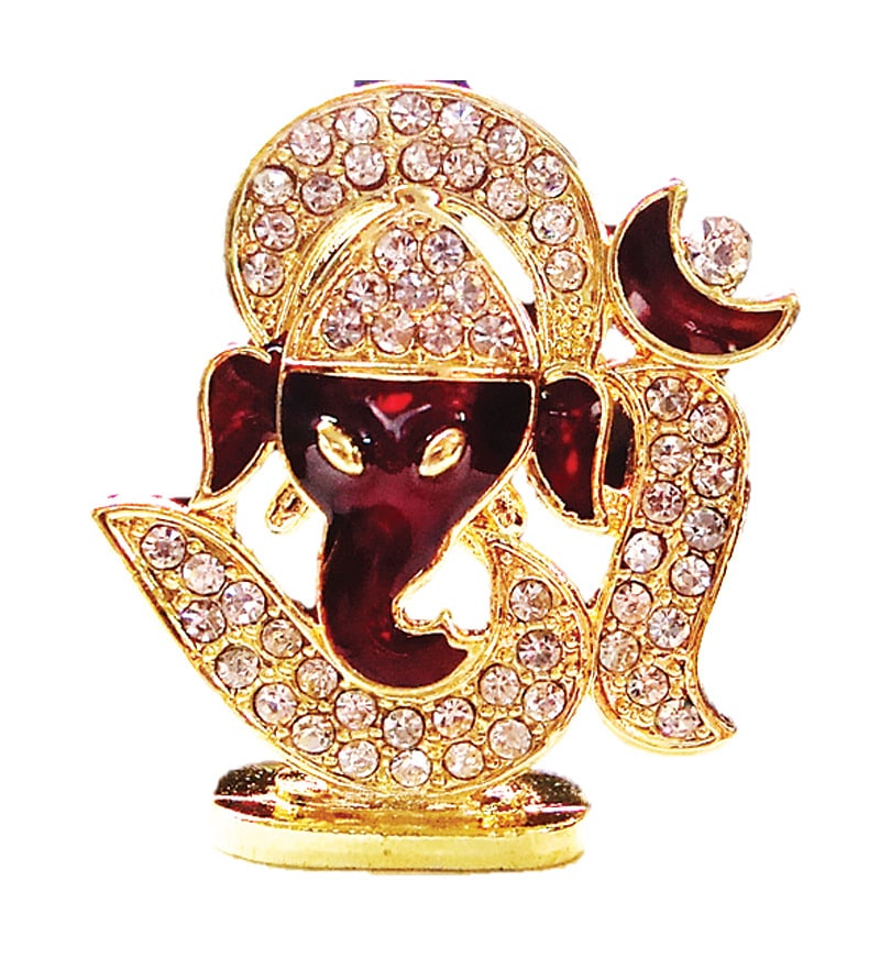 Buy Diamond Studded Ganesh Idol Online - Religious Idols - Religious ...