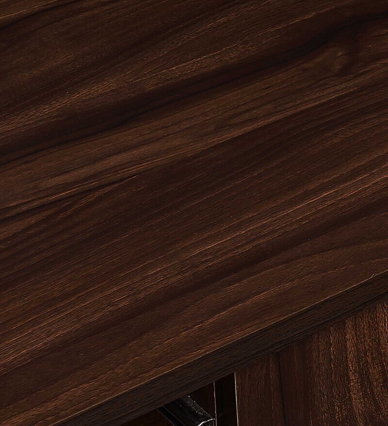 Buy Diaz Computer Table in Dark Walnut Finish by fullstock Online ...