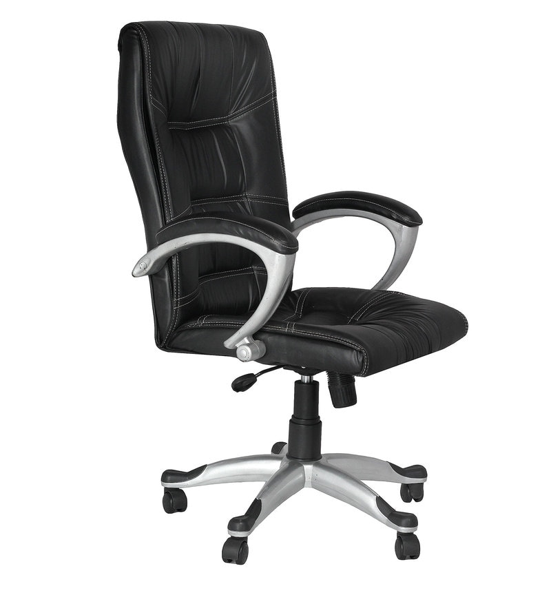 Buy Dice Executive Chair in Black Colour By High Living Online High