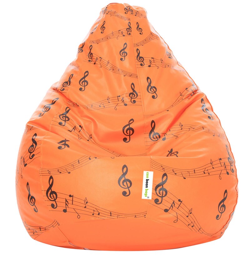 Buy Digital Printed Bean Bag with Beans in Music Theme by Can Online