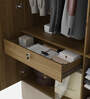 Diago 3 Door Wardrobe In Natural Teak Finish