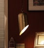 Gold Steel Single Hanging Lights