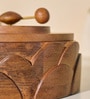 Dial Masala Box Wooden Spice Box