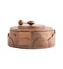 Dial Masala Box Wooden Spice Box