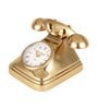 Dialtime Table Clock In Gold Finish