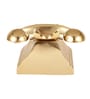 Dialtime Table Clock In Gold Finish