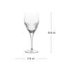 Luigi Bormioli Diamante Glass  Transparent 520 Ml Glass (Set Of 4) Cocktail Glass