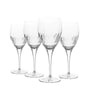 Luigi Bormioli Diamante Glass  Transparent 520 Ml Glass (Set Of 4) Cocktail Glass