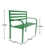 Diamante Metal 2 Seater Park Bench in Green Colour