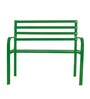 Diamante Metal 2 Seater Park Bench in Green Colour
