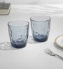 Diamond 390ml Blue Glass (Set of 6) Everyday Glasses
