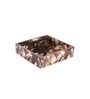 Diamond Brown Wood Tissue Holder