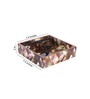 Diamond Brown Wood Tissue Holder