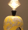 Diamond Bulb with yellow design Table Lamp