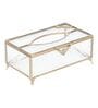 Diamond Cut Crystal Tissue Holder