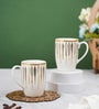 Diamond Dash Ash Grey Set of 2Mug 23Cl