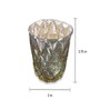 Diamond Gold Glass Scented Jar Candle