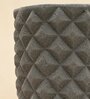 Diamond Grey Plastic Planter