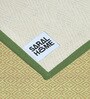 Green Diamond Jute & Cotton Woven 5X7 Ft Carpet