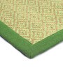 Green Diamond Jute & Cotton Woven 6X9 Ft Carpet