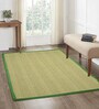Green Diamond Jute & Cotton Woven 3X5 Ft Carpet