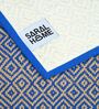 Blue Diamond Jute & Cotton Woven 3X5 Ft Carpet