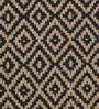 Black Diamond Jute & Cotton Woven 3X5 Ft Carpet