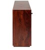 Diamond Sheesham Wood Console Table in Honey Natural Finish