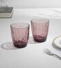 Diamond 390ml Purple Glass (Set of 6) Everyday Glasses
